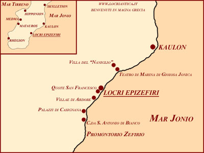 Le Principali Villae Romane del Territorio dell'antica Locri