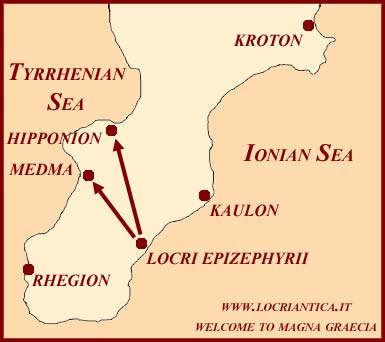 The expansion over the Tyrrhenian coast