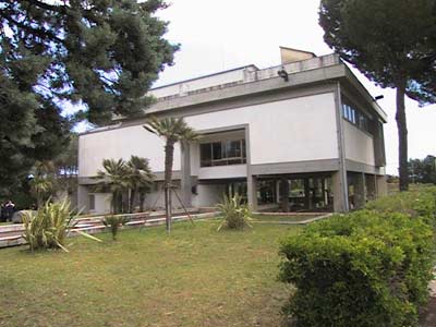 National Archaeological Museum Of Locri Epizephyrii - The Rear Facade